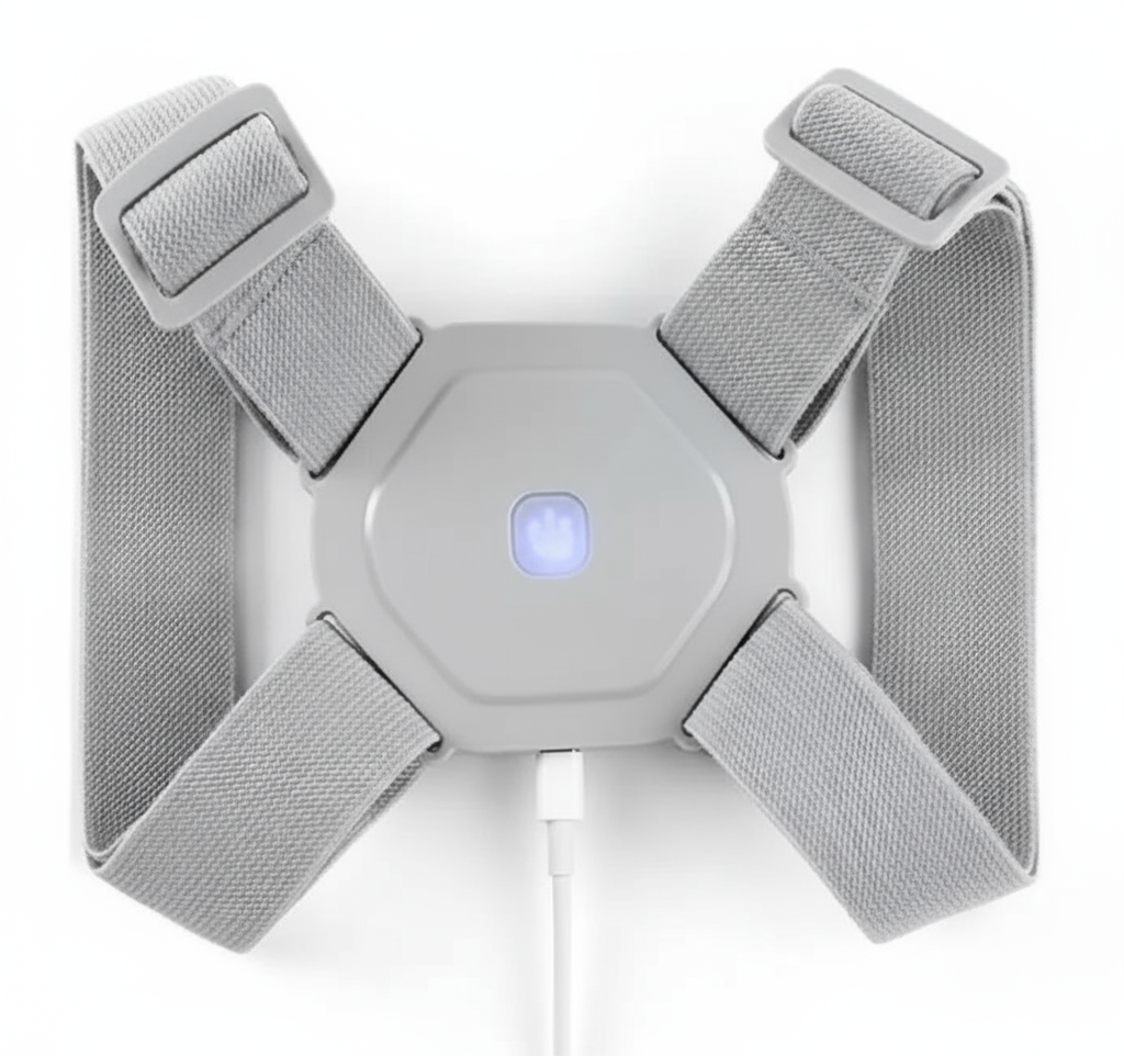 Corrector de Postura Inteligente con Sensor de Vibración - Recargable USB - Ajustable Adultos y Niños