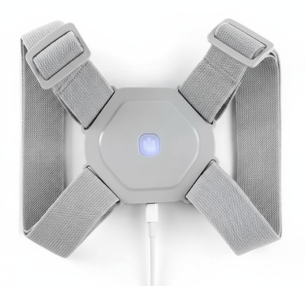 Corrector de Postura Inteligente con Sensor de Vibración - Recargable USB - Ajustable Adultos y Niños